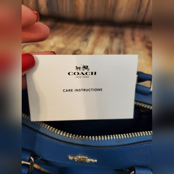 COACH MINI BENNETT SATCHEL IN CROSSGRAIN LEATHER - Picture 12 of 12